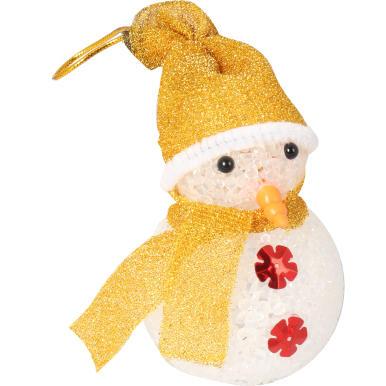 Bałwanek podświetlany światełkiem led - Dekoracja świetlna