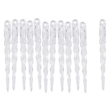 Komplet 20 Lamp Soplowych LED na Przezroczystym Kablu, Białe, 2.8m, Do Użytku Wewnętrznego 230V