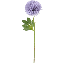 Sztuczny kwiat - Fioletowy czosnek pojedynka o długości 52 cm