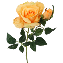 Sztuczna Róża Herbaciana z Kolcami, 70 cm