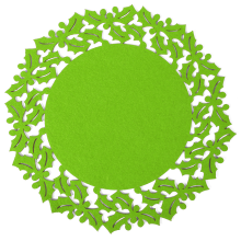 Okrągła Serweta Filcowa 30cm - Kolor Zielony