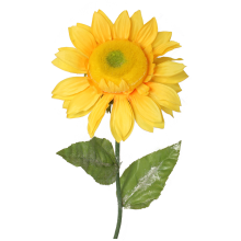 Sztuczny Kwiat Słonecznik - żółty, długość 75 cm