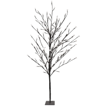 Drzewko Dekoracyjne LED 150cm z Podstawką do Przytwierdzenia do Gruntu