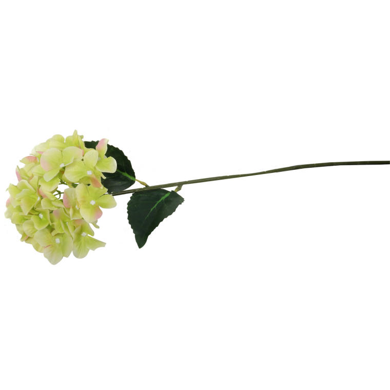 Sztuczna Hortensja w kolorze Zielonym, 70 cm