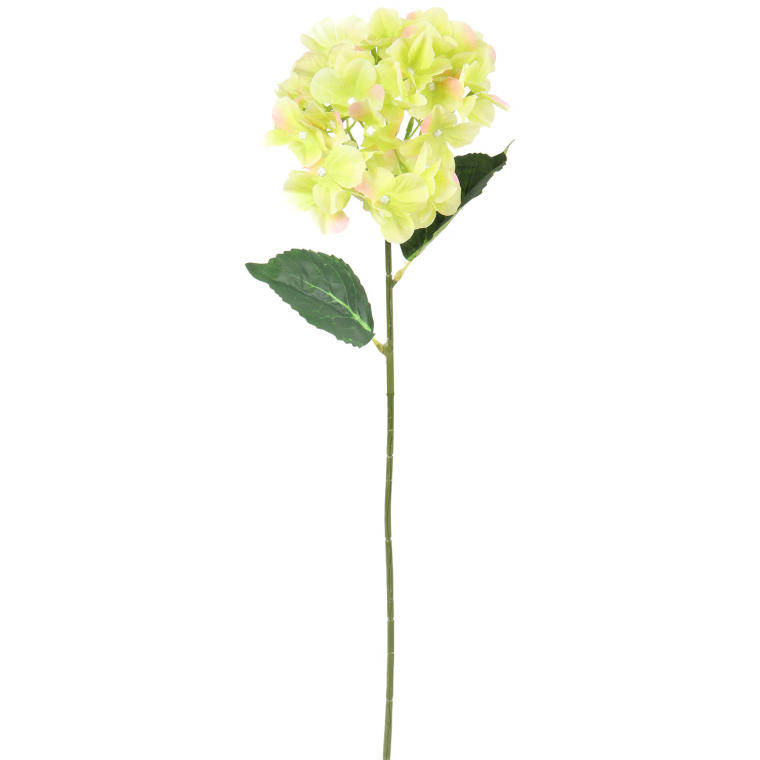 Sztuczna Hortensja w kolorze Zielonym, 70 cm