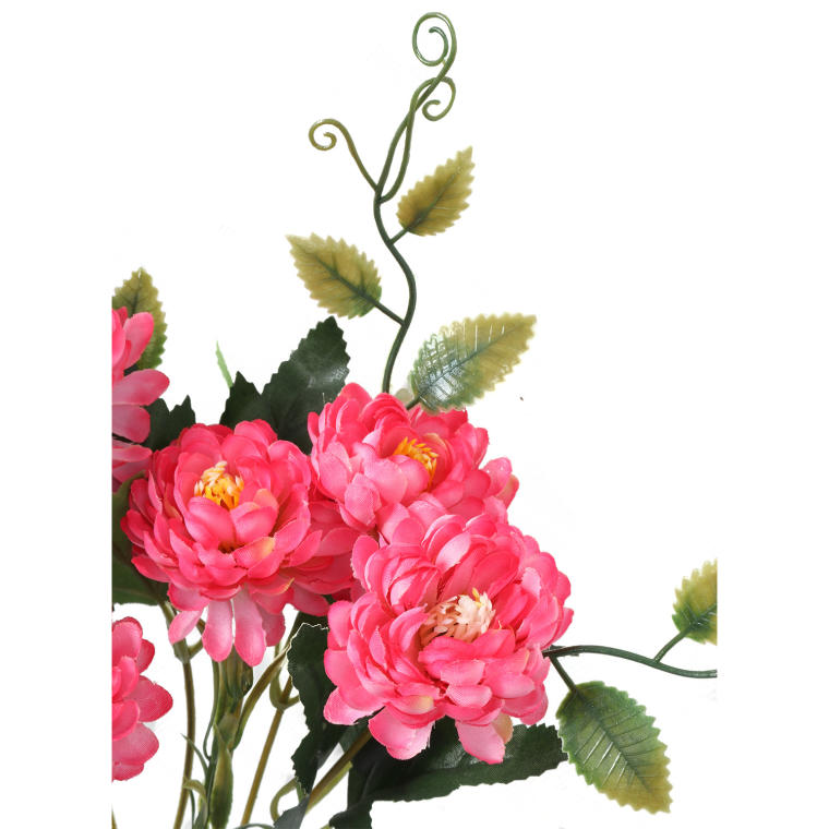 Bukiecik 7 kaczeńcy w kolorze różowym z dodatkami