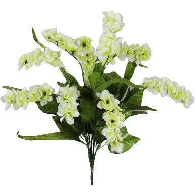 Bukiet 12 frezji w kolorze zielonym