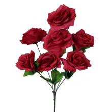 Bukiet 7 róż w kolorze czerwonym