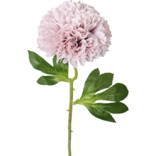 Sztuczny kwiat - Fioletowy czosnek pojedynka o długości 52cm