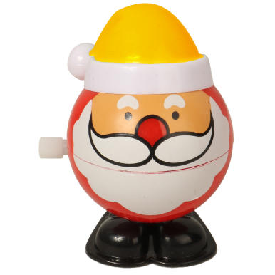 Mikołaj skaczący żółty