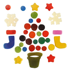 Naklejki na okno żelowe, Jelly, 25 IV
