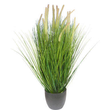 Sztuczna Trawa Kwitnąca w Doniczce o Wysokości 95 cm