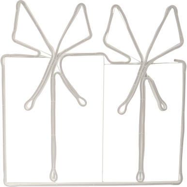 Świetlna Dekoracja Neonowa Prezenty do Użytku Zewnętrznego 6M, 120l/m IP44, 220V Biała