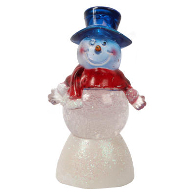 Dekoracja świetlna Bałwan led 13cm