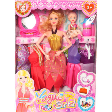 Zestaw Lalka Matka z Dzieckiem i Akcesoriami do Zabawy nr.4