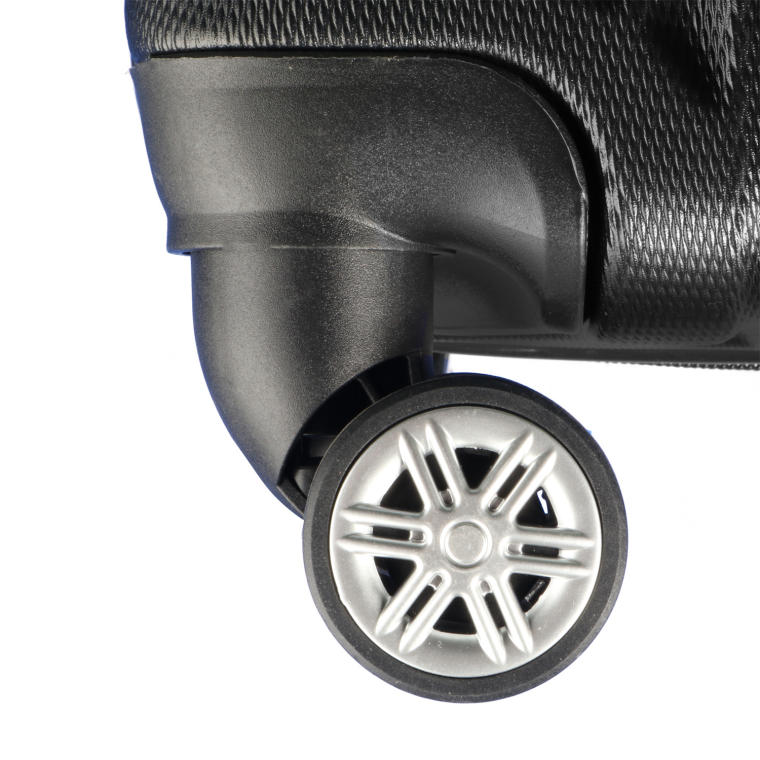 Walizka Kabinowa Kosmo 1100 ABS Plus Odporna na Uszkodzenia z Dwupoziomowym Stelażem i 4 Kółkami