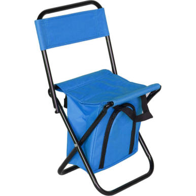 Zielone Krzesło Turystyczne z Torbą Izolacyjną i Oparciem, Model Wędkarski BS-032