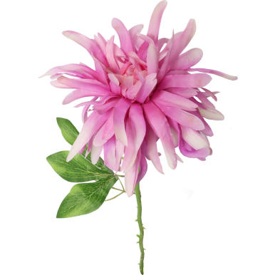 Dalia kwiat sztuczny pojedynka wrzosowa