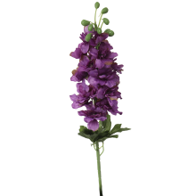 Ostróżka Fioletowa - Sztuczna Gałązka Kwiatów, 80 cm