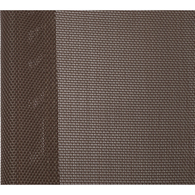 Leżak ogrodowy kompaktowy, bujany, brązowy z poduchą regulowaną