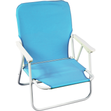 Krzesło Turystyczne Składane Plażowe Leżak Fotel BLUE