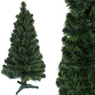 Choinka ZIELONO seledynowa fluo 90 CM