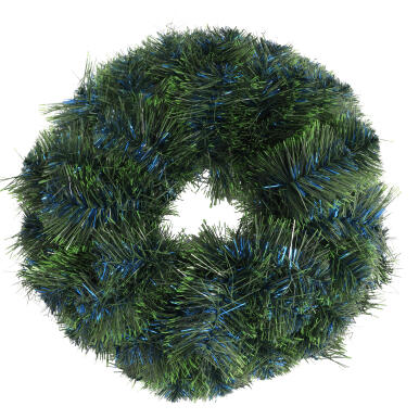 Świerkowy Wianek Fluo 35 cm - Zielony, Naturalny i Modelowalny