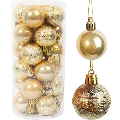 KPL.24 BOMBEK PLASTIKOWYCH DEKOROWANYCH