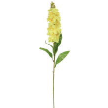 Sztuczny Kwiat Lewkonia w Kolorze Żółtym - Realistyczna Dekoracja, Wysokość 84 cm