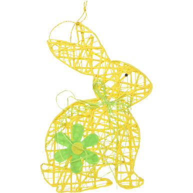 ZAWIESZKA WIELKANOCNA ZAJĄC Z RAFII ŻÓŁTY