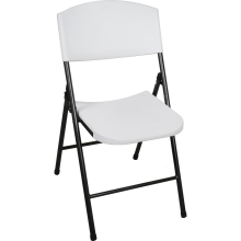 Krzesło cateringowe składane białe II