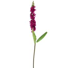 Lewkonia Dekoracyjna Fioletowa - Kwiat Sztuczny o Wysokości 70 cm