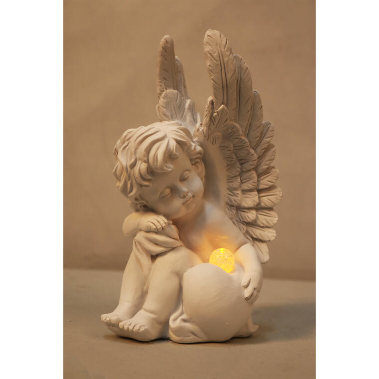 Aniołek z sercem 18 cm II