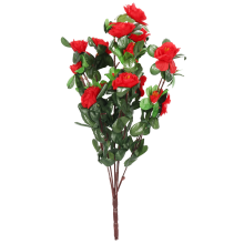 Bukiet 5 gałązek z drobnymi kwiatami róży kolor czerwony