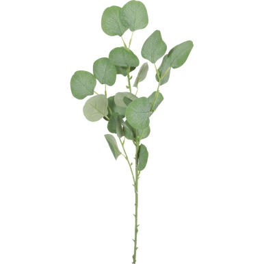Gałązka Sztucznych Liści Eukaliptusa 73 cm zielona