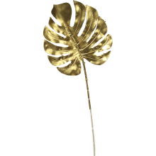 Gałązka Filodendrona 69 cm złota