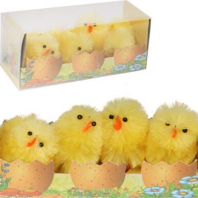 KURCZACZKI 4SZT 5cm WIELKANOC
