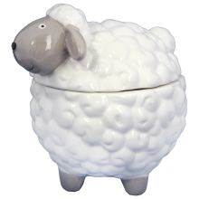 Owca owieczka wielkanocna ceramiczny pojemnik 19cm