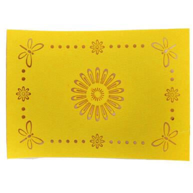 Podkładka WIELKANOCNA serweta mata filcowa 40x30cm żółta