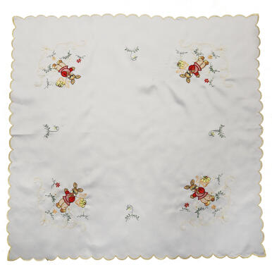 Plamoodporny Obrus świąteczny na stół Wielkanocny 85x85cm