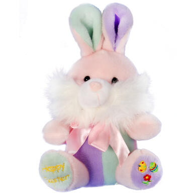 Zajączek Wielkanocny Pluszowy Różowy 20cm - Dekoracja Świąteczna