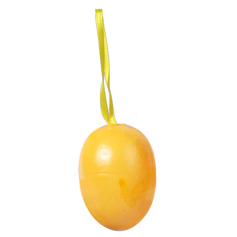 Zestaw 7 Jajek Wielkanocnych do Zawieszenia - Ozdoba w Kwiatki 5,5 cm