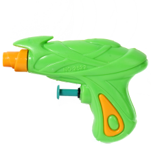Mini pistolet na wodę zielono żółty 11cm