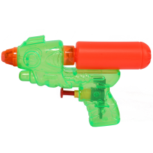 Pistolet na Wodę Goliat 15cm - Kompaktowy Strzelający Wodą - Zielono-Czerwony
