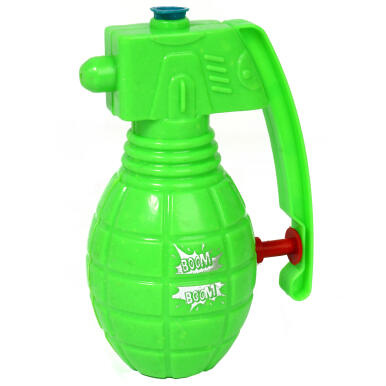 PISTOLET NA WODĘ PSIKAWKA 11 cm ZIELONY GRANAT II