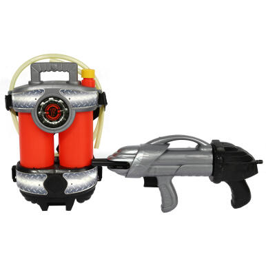 Pistolet na wodę Premium z duzym zbiornikiem-plecakiem, 32 cm, kolor czerwony