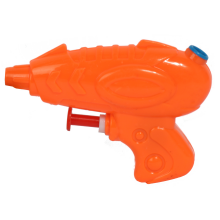 Mała psikawka pistolet 9cm pomarańczowy