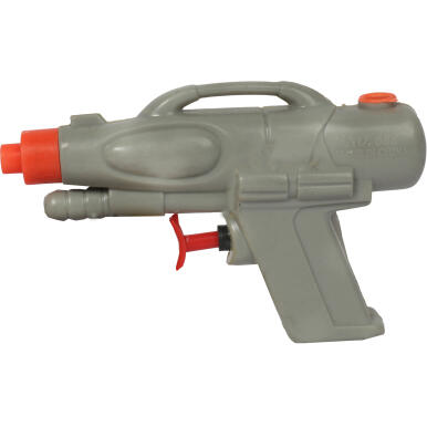 Mini Pistolet na Wodę o Oryginalnej Stylistyce, Szary, 12x9cm