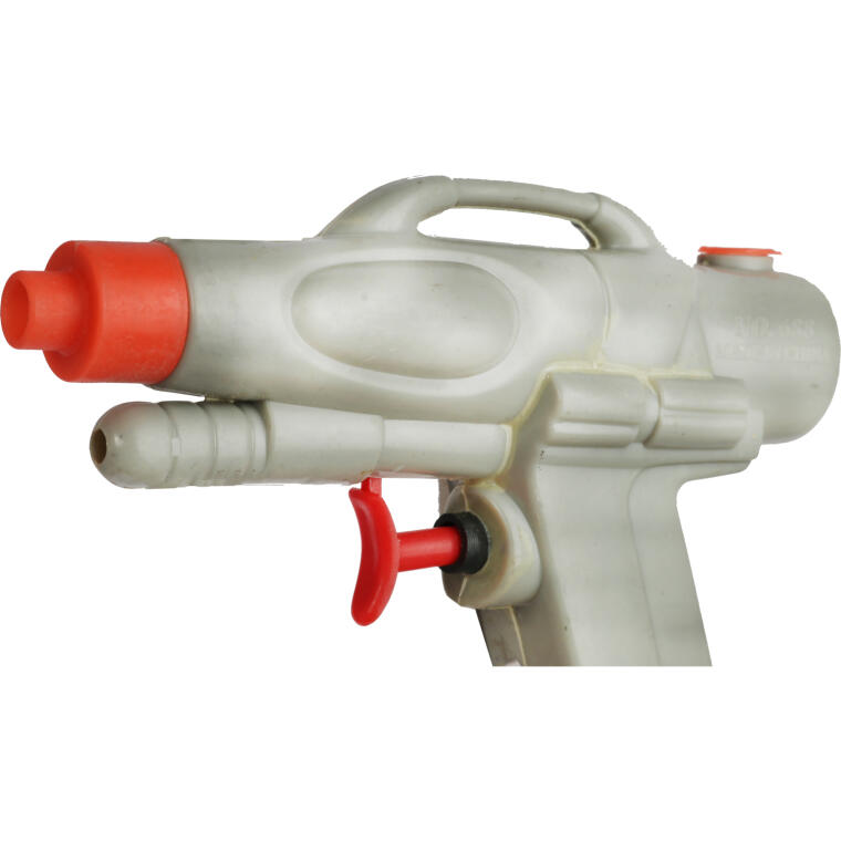 Mini Pistolet na Wodę o Oryginalnej Stylistyce, Szary, 12x9cm