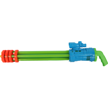 Pistolet-Strzykawka na Wodę z Podwójną Lufą 50cm - Zielony